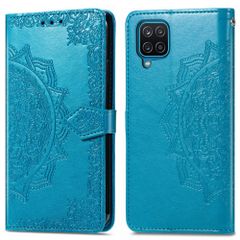 imoshion Etui de télephone Mandala Samsung Galaxy A12 - Turquoise