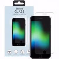 Selencia Protection d'écran en verre trempé Apple iPhone SE (2022 / 2020) / 8 / 7 / 6(s)