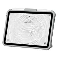 UAG Coque tablette Scout Healthcare avec support et strap Apple iPad Mini 7 (2024) / iPad Mini 6 (2021) - Blanc / Gris