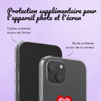 Coque avec votre propre photo et/ou texte Apple iPhone 15 - Hartje