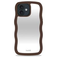 Holdit Coque Wavy iPhone 12 / 12 Pro - Chocolate / Mirror