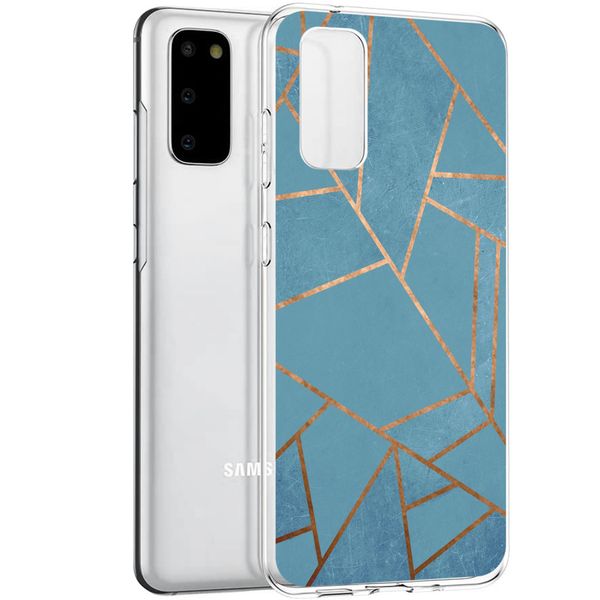 imoshion Coque Design Samsung Galaxy S20 - Blue Graphic