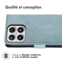 imoshion Étui de télephone portefeuille Xiaomi 17 - Bleu Clair