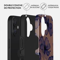 Burga Coque arrière Tough Apple iPhone 16 - Velvet Night