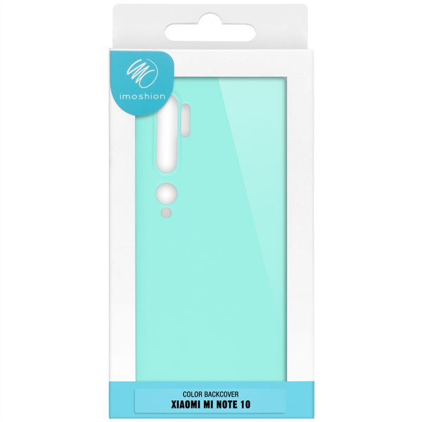 imoshion Coque Couleur Xiaomi Mi Note 10 (Pro) - Turquoise