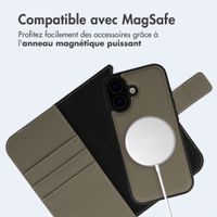 imoshion Étui portefeuille luxe 2-en-1 amovible Apple iPhone 17 - Vert