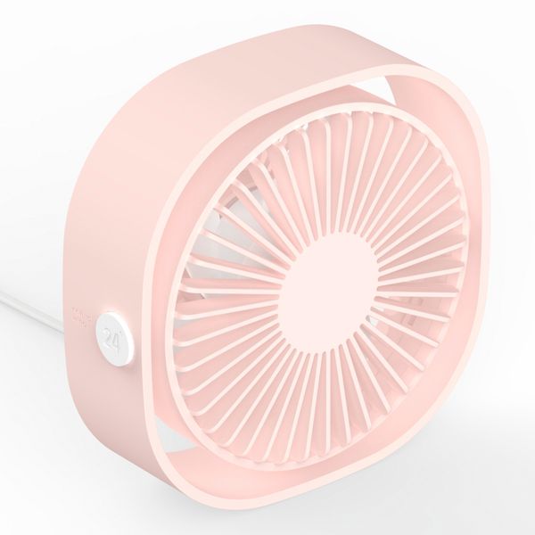 imoshion ﻿Ventilateur de bureau USB - Rose