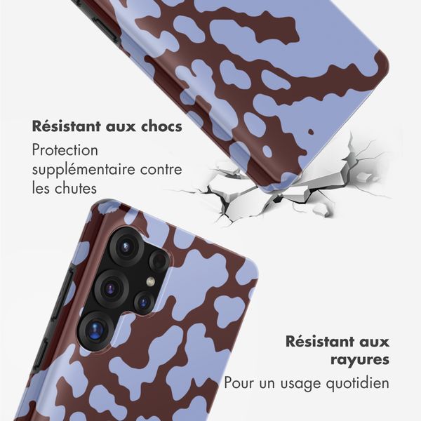 Selencia Coque arrière Vivid Samsung Galaxy S25 Ultra - Moo'd Lavender Glow