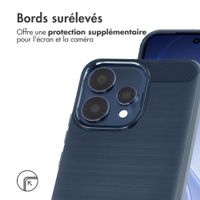 imoshion Coque Brushed Oppo Reno15 (5G) - Bleu foncé