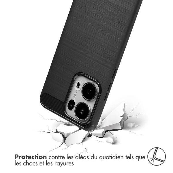 imoshion Coque Brushed Oppo Reno 13 Pro - Noir