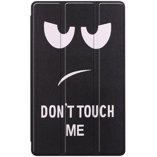 imoshion Coque tablette Design Trifold Galaxy Tab A7 Lite - Don't touch