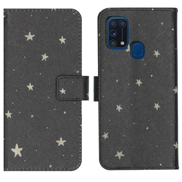 imoshion Coque silicone design Samsung Galaxy M31 - Stars Gold