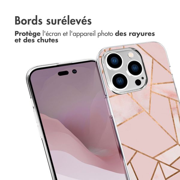 imoshion Coque Design Apple iPhone 14 Pro - Pink Graphic