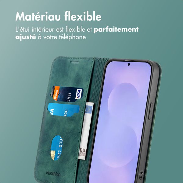 imoshion Étui de téléphone portefeuille Slim Samsung Galaxy S26 - Vert