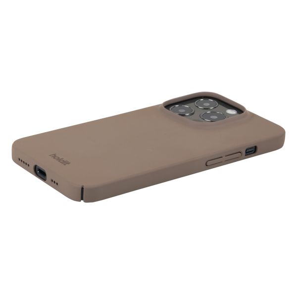 Holdit Coque Slim iPhone 14 Pro - Mocha Brown