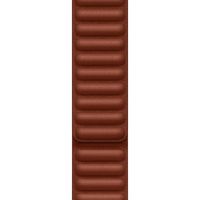 Apple Bracelet Leather Link Apple Watch Series 1 t/m 9 / SE (38/40/41 mm) | Series 10 / 11 (42 mm) - Taille M/L - Umber