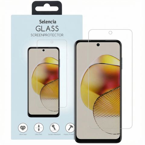 Selencia Protection d'écran en verre trempé Motorola Moto G73