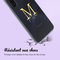 Coque personnalisée avec une lettre Samsung Galaxy A15 - Transparent