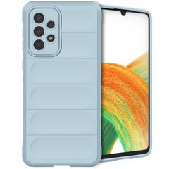 imoshion Coque arrière EasyGrip Samsung Galaxy A33 - Bleu clair