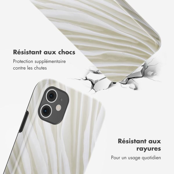 Selencia Coque arrière Vivid Apple iPhone 11 - Nature Light Brown