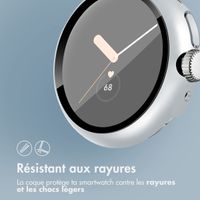 imoshion Coque rigide à couverture complète Google Pixel Watch 3 (45 mm) - Argent