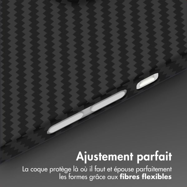 Accezz Coque Kevlar MagSafe Apple iPhone 14 Pro - Noir