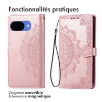 imoshion Etui de télephone Mandala Google Pixel 10a - Rose Doré