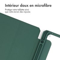 imoshion Coque tablette rigide Trifold Samsung Galaxy Tab S9 11.0 pouces - Vert