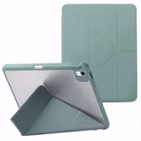imoshion Coque tablette Origami Apple iPad Air 13 pouces (2025) M3 / (2024) M2 - Vert foncé