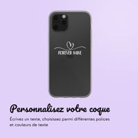 Coque avec votre propre photo et/ou texte Apple iPhone 12 (Pro) - Sierlijk hartje