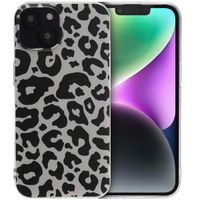 imoshion Coque Design iPhone 14 - Leopard Transparent