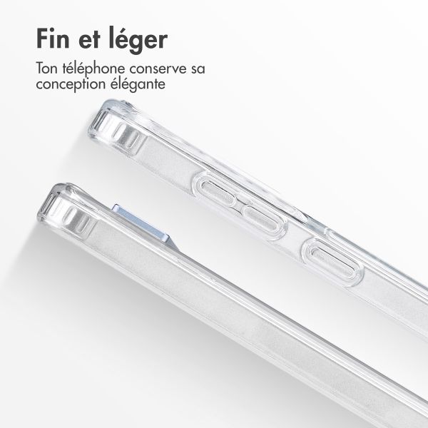 imoshion Coque Stand Samsung Galaxy S25 Plus - Transparent