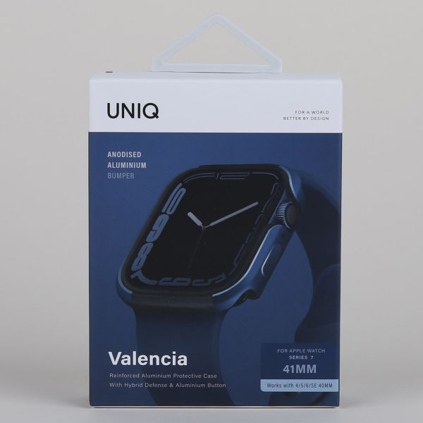 Uniq Valencia Coque Apple Watch 4-6 / SE - 40/41 mm - Cobalt Blue