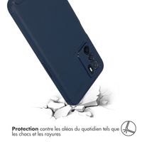 imoshion Coque silicone Carbon Oppo A16(s) / A54s - Bleu