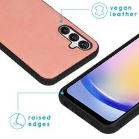 imoshion Etui de téléphone de type portefeuille de luxe 2-en-1 amovible Samsung Galaxy A25 (5G) - Rose