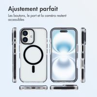 imoshion Coque Combat MagSafe Apple iPhone 16 - Noir