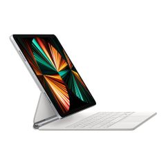 Apple Magic Keyboard Apple iPad Air 13 pouces (2026) M4 / (2025) M3 / (2024) M2 / iPad Pro 12.9 (2018/2020/2021/2022) - QWERTY / UK - Blanc