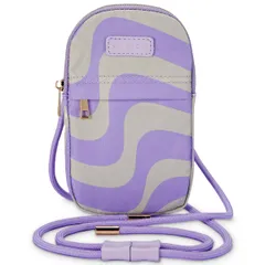 Selencia ﻿Pochette pour téléphone - Swirl Purple