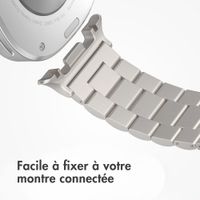 imoshion Bracelet en acier Samsung Galaxy Watch 8 (40/44mm) / Classic (46mm) - Lumière stellaire