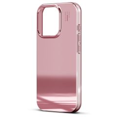 iDeal of Sweden Coque arrière Mirror Apple iPhone 16 Pro - Mirror Rose Pink