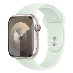 Apple Bracelet Sport Apple Watch Series 1 t/m 11 / SE / Ultra (44/45/46/49 mm) - Taille M/L - Soft Mint