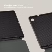 Selencia Coque tablette Vivid Samsung Galaxy Tab A9 Plus - Desert Waves Beige