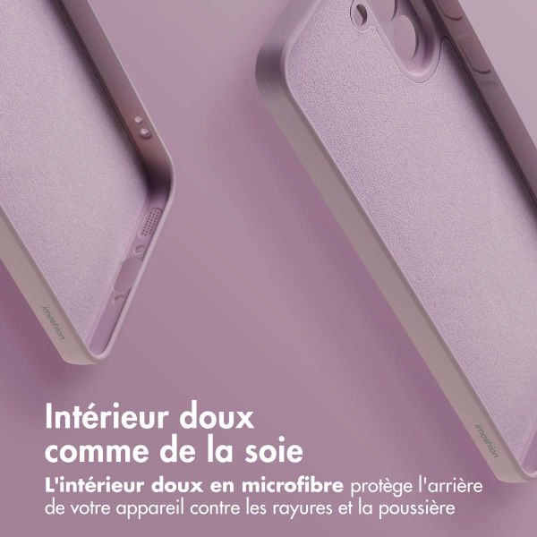 imoshion Coque Couleur avec MagSafe Samsung Galaxy A56 - Violet