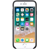 Apple Coque en cuir Apple iPhone SE (2022 / 2020) / 8 / 7 - Noir