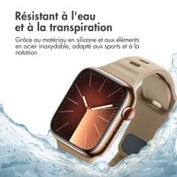 imoshion Bracelet en silicone Active Sport Apple Watch Series 1-9 / SE (38/40/41 mm) | Series 10 (42 mm) - Brun