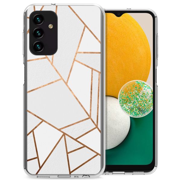 imoshion Coque Design Samsung Galaxy A13 (5G) / A04s - White Graphic