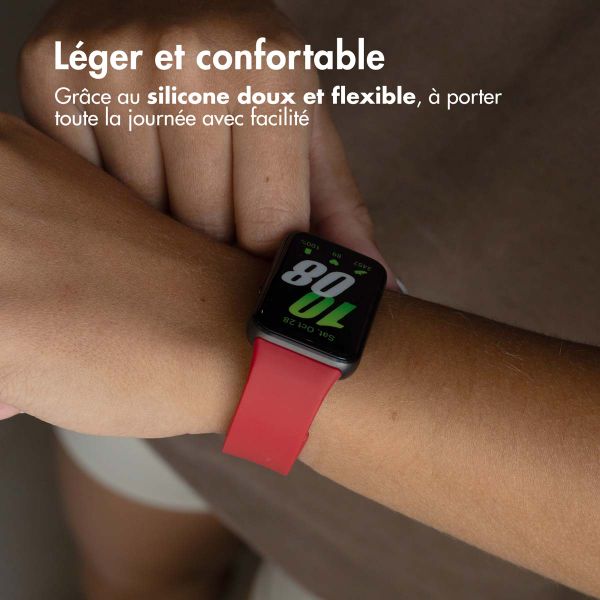 imoshion Bracelet silicone Samsung Galaxy Fit 3 - Rouge
