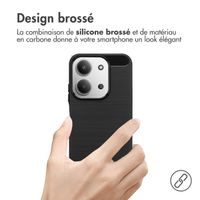 imoshion Coque Brushed Xiaomi Redmi 15C (5G) - Noir