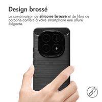 imoshion Coque Brushed Xiaomi Redmi Note 15 Pro (4G) - Noir