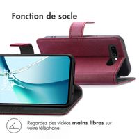 imoshion Étui de téléphone portefeuille Luxe Google Pixel 9A - Bordeaux